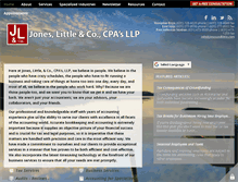 Tablet Screenshot of jonesandlittle.com